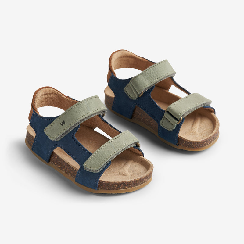 Wheat Footwear Sandal Corey Sandals 1043 blue