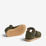 Wheat Footwear Sandal Sky Prewalker Sandals 4140 green