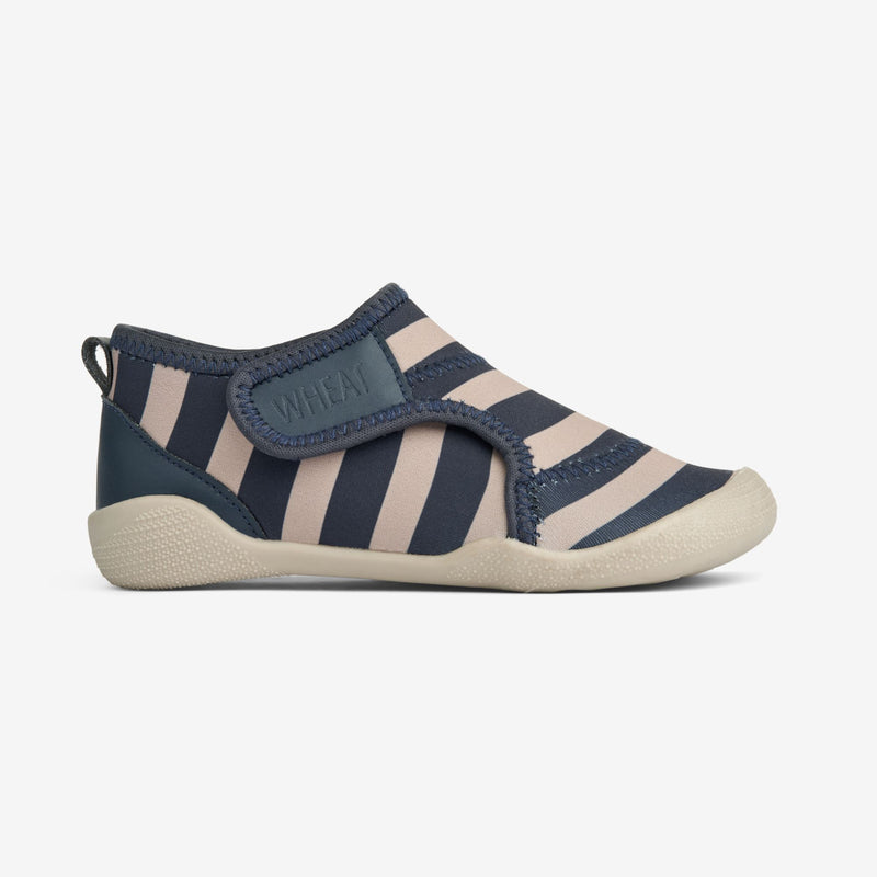 Wheat Footwear Shawn Beach Shoe | Baby Swimwear 1073 ink stripe