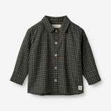 Wheat Main Shirt Oscar | Baby Shirts and Blouses 0026 black coal check