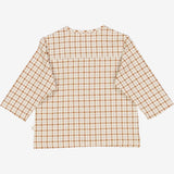 Wheat Shirt Shelby | Baby Shirts and Blouses 5094 golden dove check