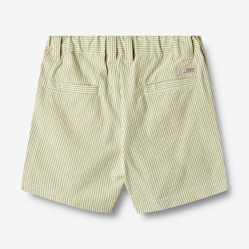 Wheat Main Shorts Elvig Shorts 4142 green stripe