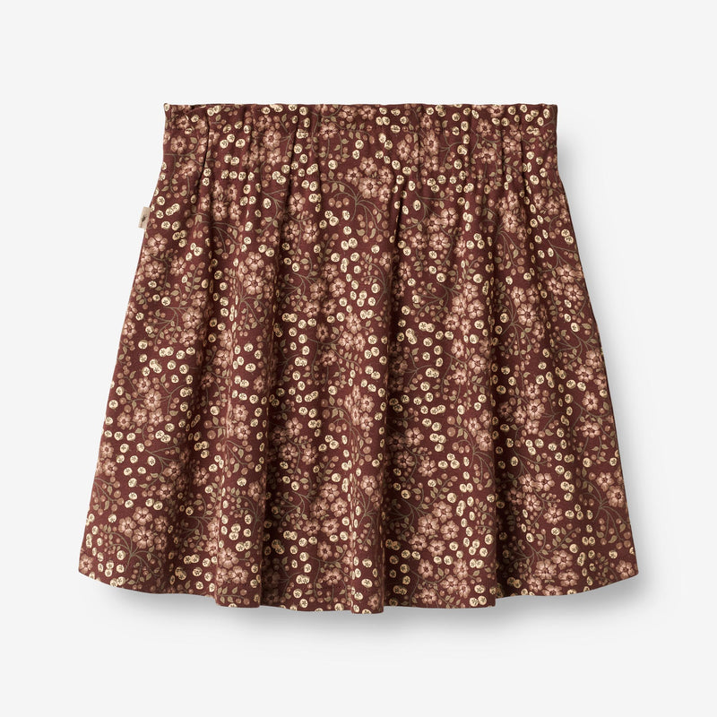 Wheat Main Skirt Agnetha Skirts 2117 aubergine berries