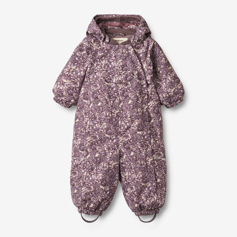 Wheat Outerwear Snowsuit Adi Tech Snowsuit 1177 purple tulips