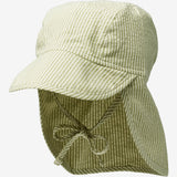 Wheat Main Sunhat Albert Acc 4142 green stripe