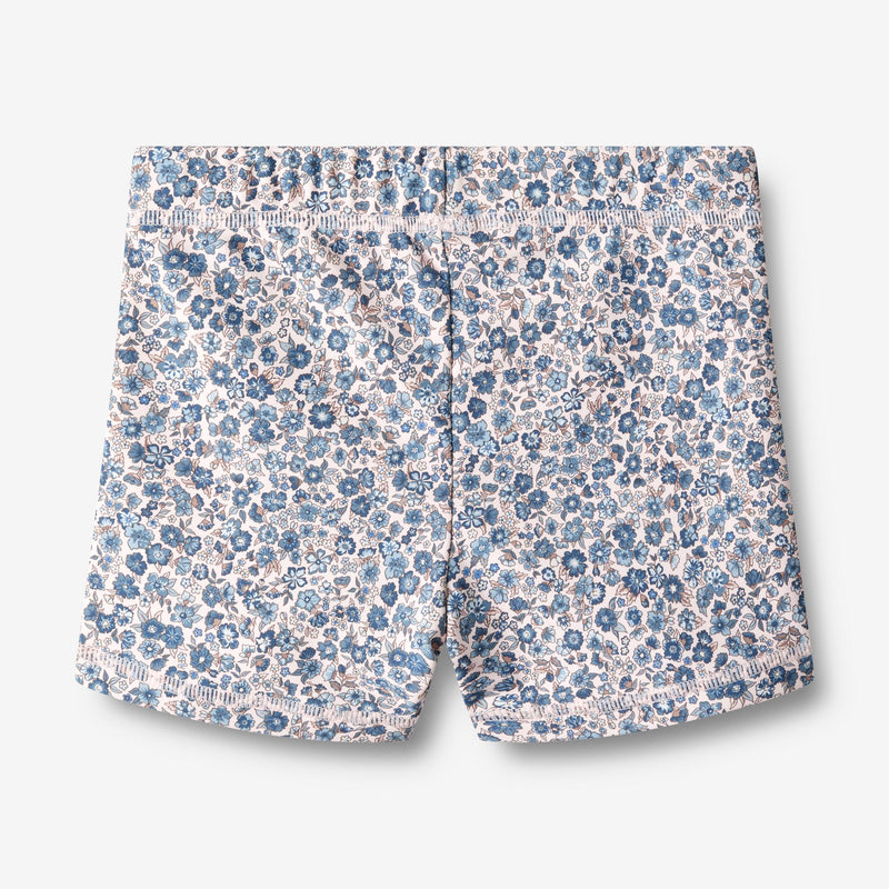 Wheat Main Swim Shorts Niki Swimwear 1301 blue flower meadow