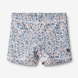 Wheat Main Swim Shorts Niki Swimwear 1301 blue flower meadow