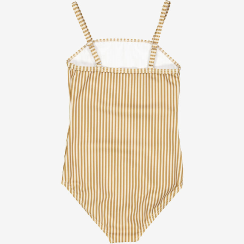 Wheat Main Swimsuit Manon Swimwear 5096 golden green stripe