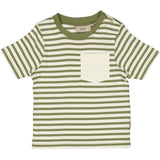 Wheat Main T-Shirt Frode Jersey Tops and T-Shirts 4122 sage