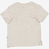 Wheat Main  T-Shirt Grasshoppers | Baby Jersey Tops and T-Shirts 5060 fossil melange