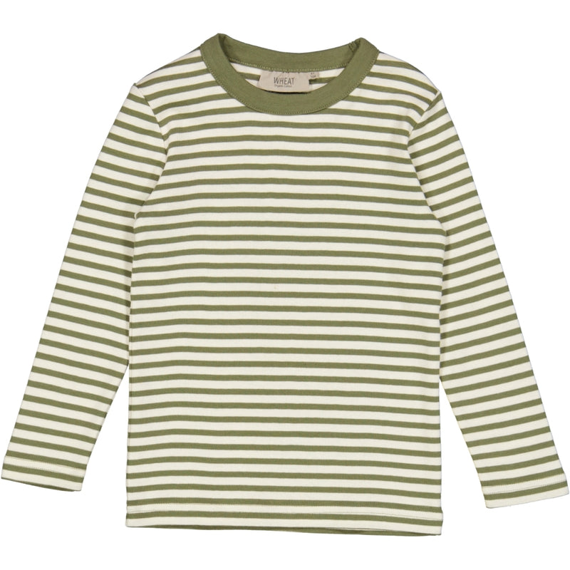 Wheat Main T-Shirt LS Lai Jersey Tops and T-Shirts 4122 sage