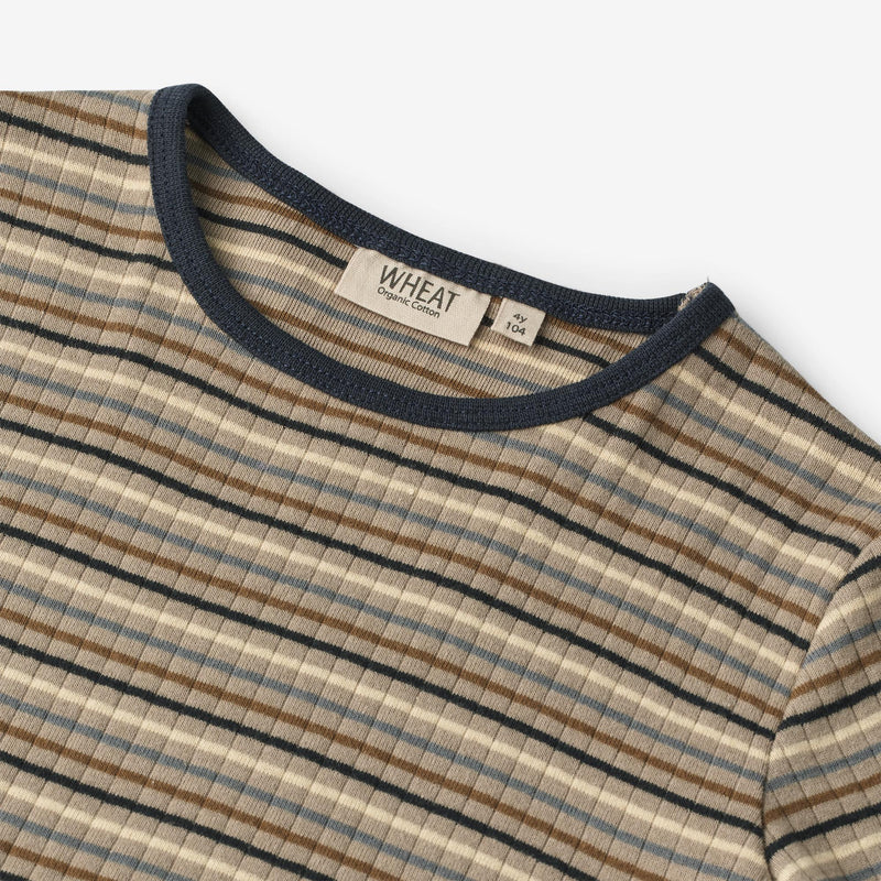 Wheat Main T-Shirt Stig Jersey Tops and T-Shirts 0181 multi stripe