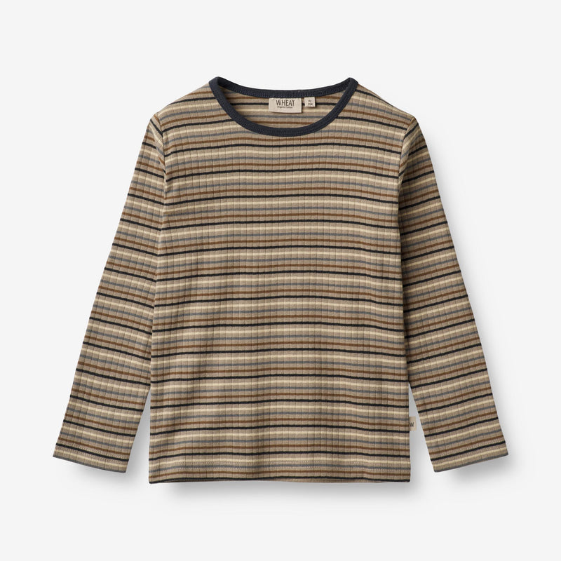 Wheat Main T-Shirt Stig Jersey Tops and T-Shirts 0181 multi stripe