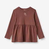 Wheat Main T-shirt Marcia Embroidery Jersey Tops and T-Shirts 2389 plum rose