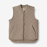 Wheat Outerwear Thermo Gilet Ede Thermo 3239 beige stone