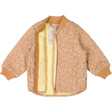 Wheat Outerwear Thermo Jacket Loui LTD Thermo 5090 golden flowers