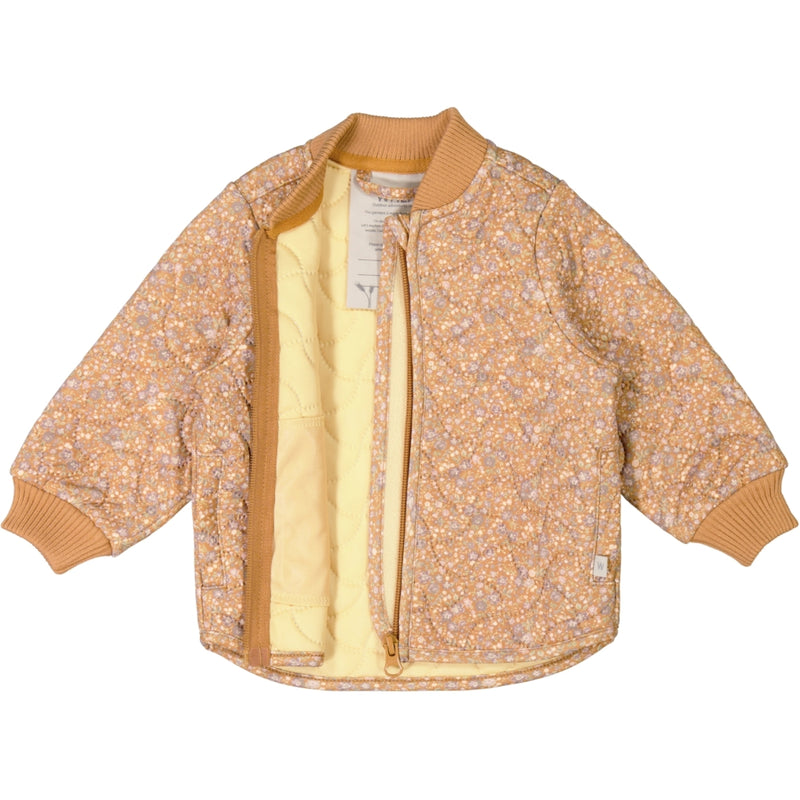 Wheat Outerwear Thermo Jacket Loui LTD Thermo 5090 golden flowers