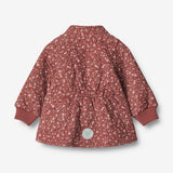 Wheat Outerwear Thermo Jacket Thilde | Baby Thermo 2077 red flowers