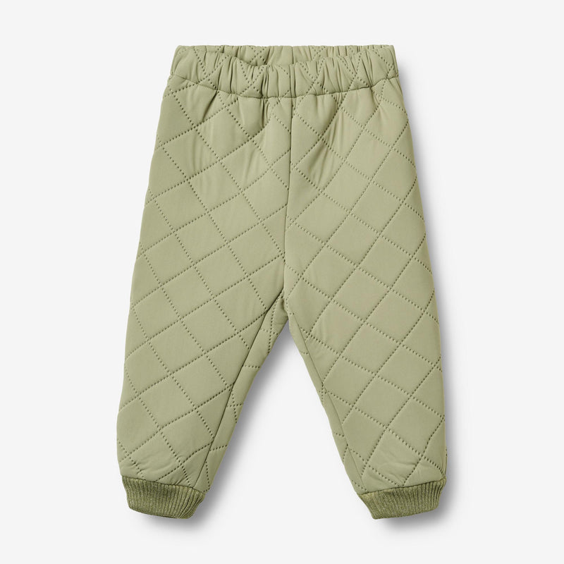 Wheat Outerwear Thermo Pants Alex Thermo 1145 green tea