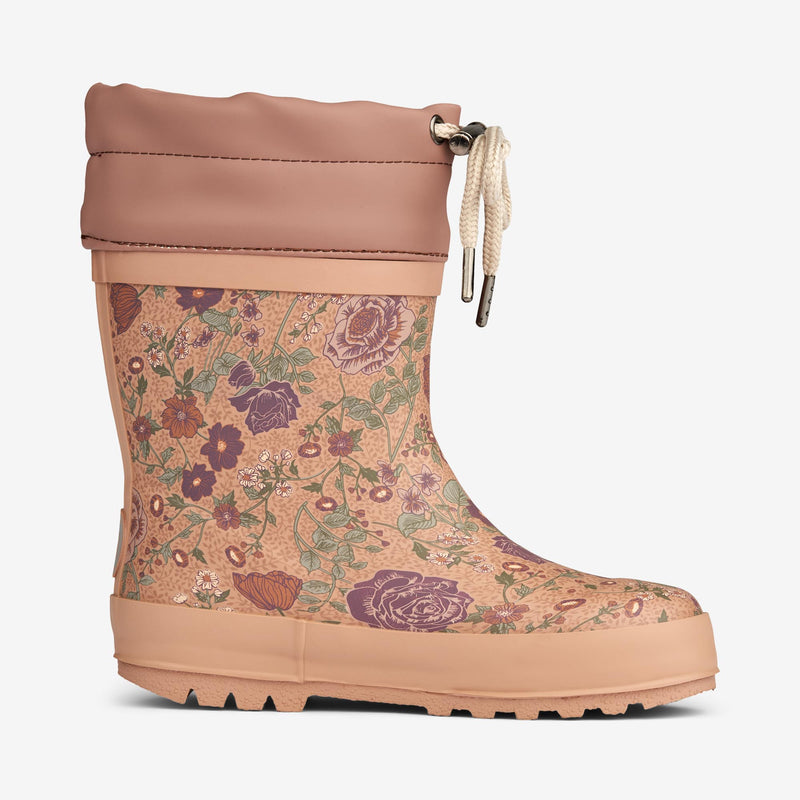 Wheat Footwear Thermo Rubber Boot Print Rubber Boots 2474 rose dawn flowers