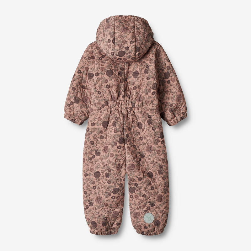 Wheat Outerwear Thermosuit Hayden | Baby Thermo 2474 rose dawn flowers