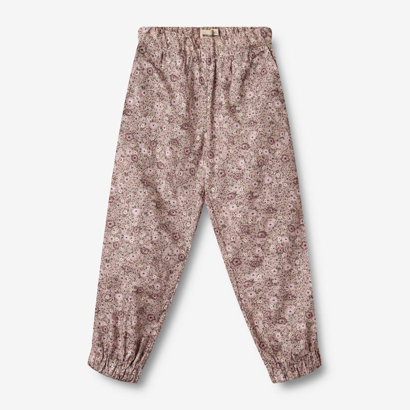 Wheat Main Trousers Shilla Trousers 1191 rose shadow flowers