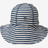 Wheat Main UV Sun Hat Swimwear 1325 indigo stripe