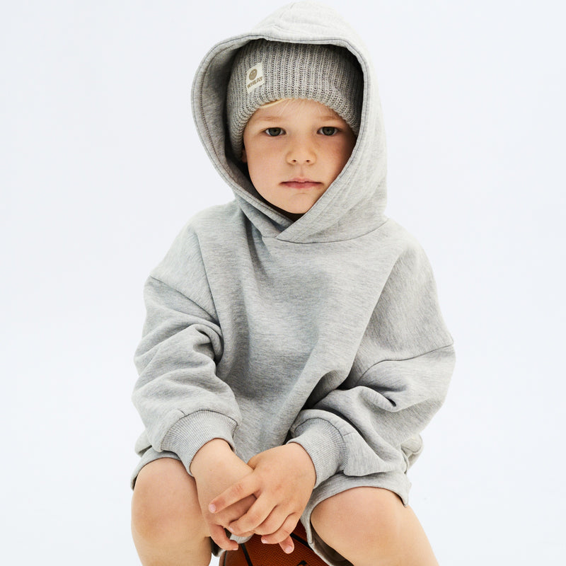 Wheat Collab Wheat x Pernille Teisbæk | Beanie Mimpa Acc 0105 grey melange