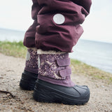 Wheat Footwear Winterboot Thy Winter Footwear 1177 purple tulips