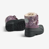 Wheat Footwear Winterboot Thy Winter Footwear 1177 purple tulips