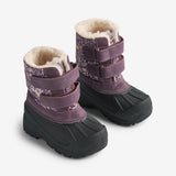 Wheat Footwear Winterboot Thy Winter Footwear 1177 purple tulips