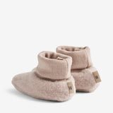 Wheat Wool Wool Fleece Booties Lei Acc 1135 dry rose