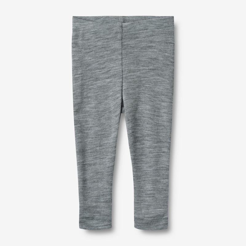 Wheat Wool Wool Leggings Agi | Baby Leggings 0224 melange grey