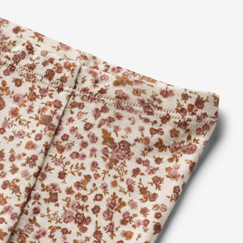 Wheat Wool Wool Leggings Agi | Baby Leggings 2475 rose flowers